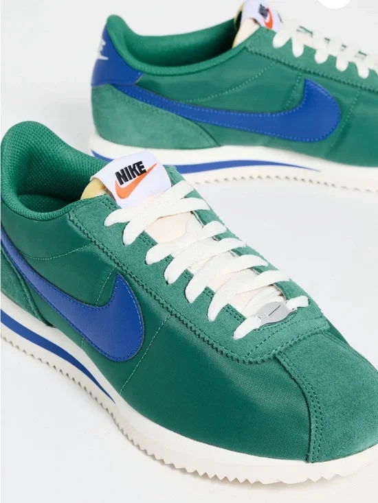 NWT Nike Cortez Evergreen/Royal size 7 - Picture 4 of 9